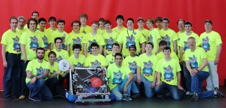Robotics Team Makes Semifinals at BU Regional Competition