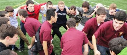 Freshmen Participate in First BC High Retreat
