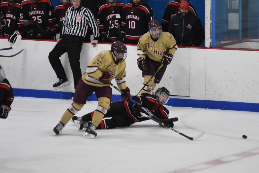 Hockey advances to state finals at Garden