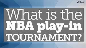 The Situation with the NBA Play-In Tournament